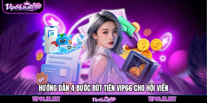 Rút tiền VIP66 an toàn và siêu tốc trong 3 phút