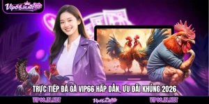 Đá gà VIP66 - 5 sảnh cược độc quyền hàng đầu